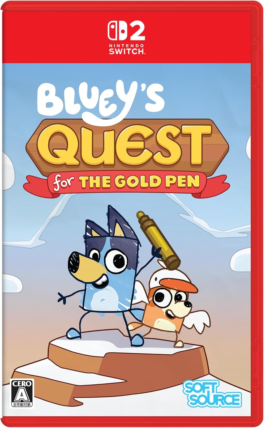 Bluey's Quest for the Gold Pen