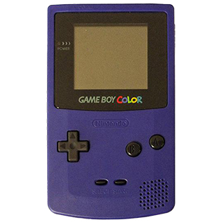 ゲームボーイカラー パープル