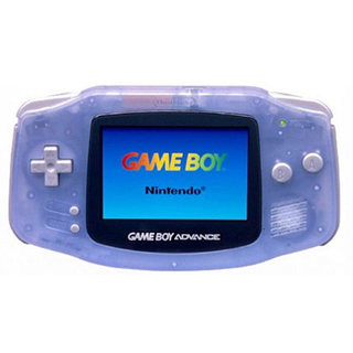 ゲームボーイアドバンス ミルキーブルー