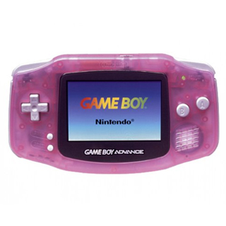ゲームボーイアドバンス ミルキーピンク