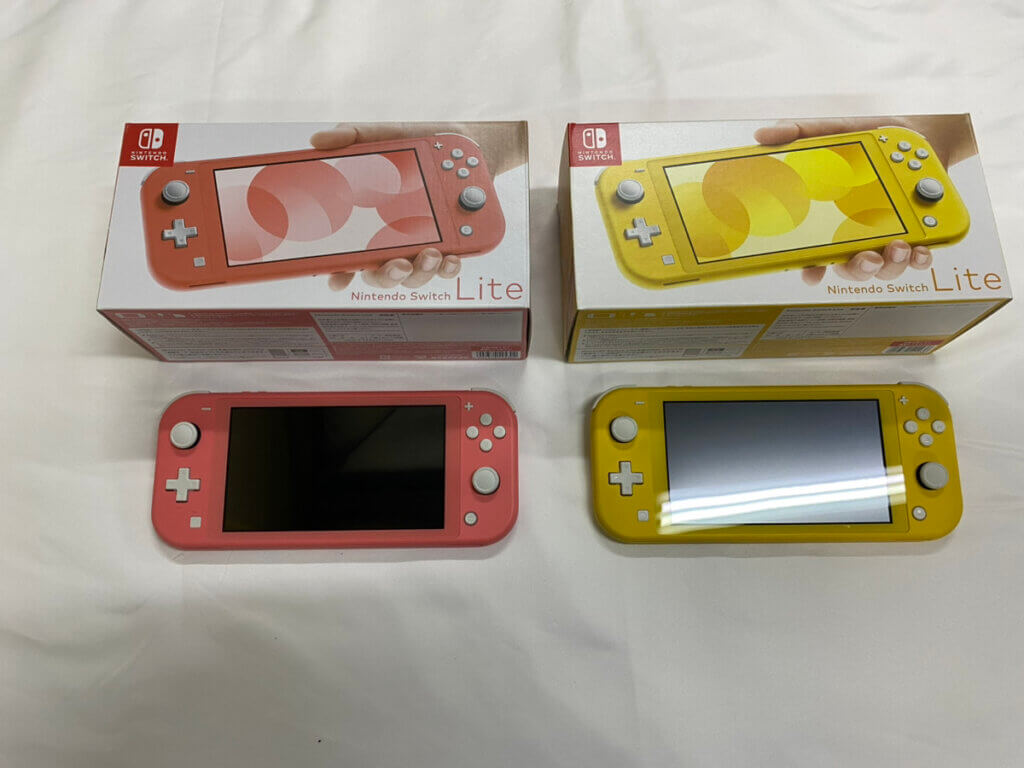Switch Lite本体を2点買取しました！