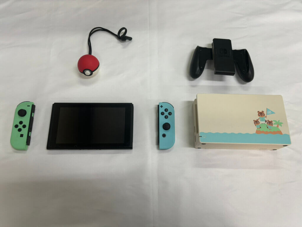 Switch本体、周辺機器を計7点買取しました！