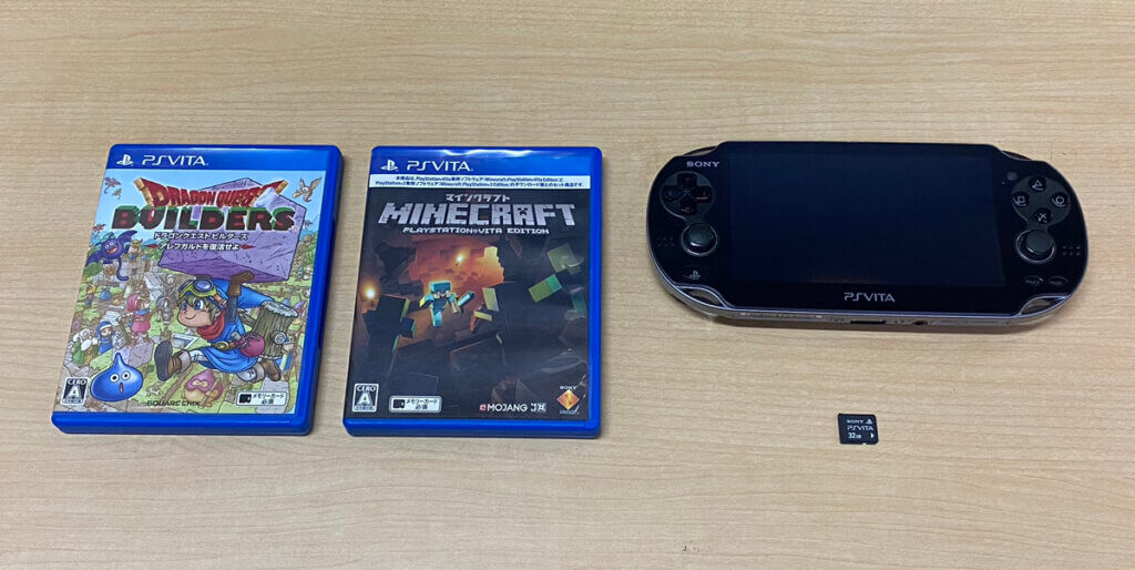 PSVITA本体、周辺機器、ソフトを計4点買取しました！