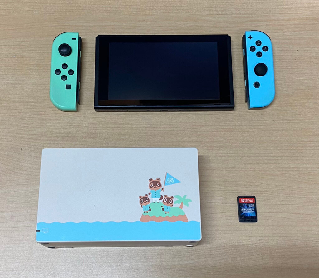 Nintendo Switch あつまれ どうぶつの森セット、ソフトを計6点買取しました！