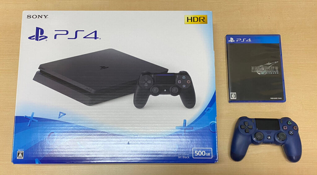 PS4本体、コントローラー、ソフトを計3点買取しました！