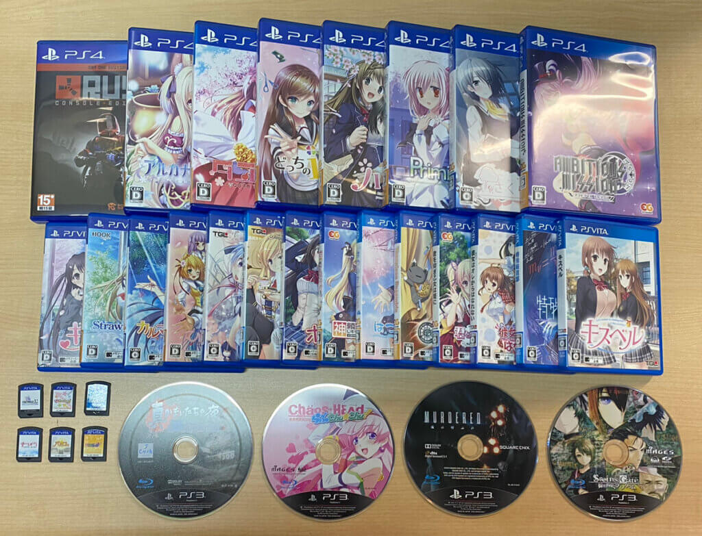 PS4・PS3・PSVitaソフトを計32点買取しました！