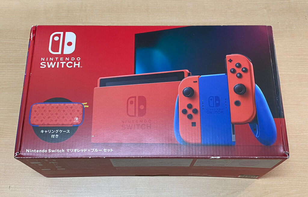 Nintendo Switch マリオレッド×ブルー セットを買取しました！