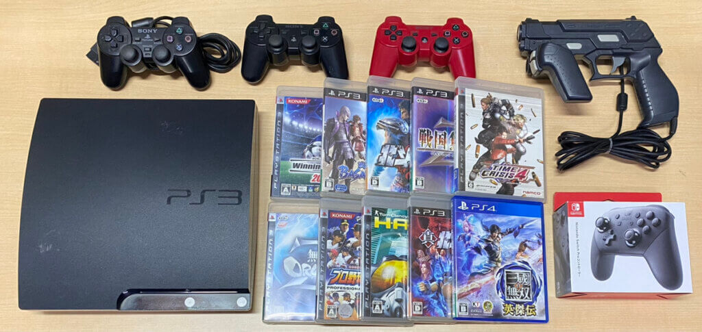 PS3 本体、コントローラー、ソフトを計16点買取しました！