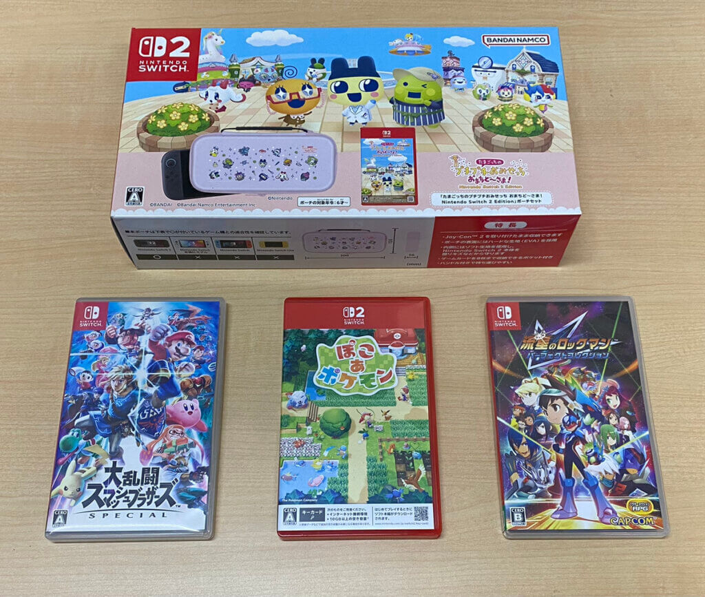 Switch2ソフトを計4点買取しました！