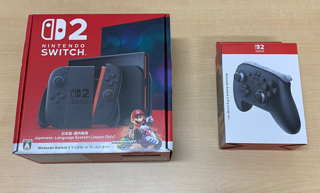Switch2 本体（日本語・国内専用）マリオカートワールドセット、コントローラーを買取しました！