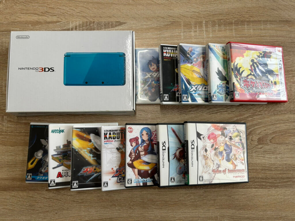 3DS本体、ソフトを計13点買取しました！