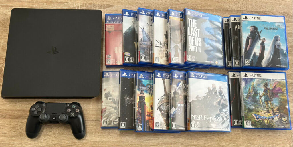 PS4本体、コントローラー、ソフトを計19点買取しました！