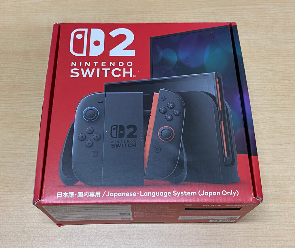 Switch2 本体（日本語・国内専用）を買取しました！