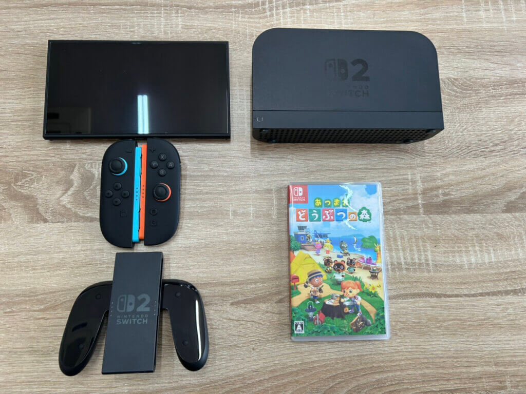 Switch2本体、Joy-Con2、ソフト等を計6点買取しました！