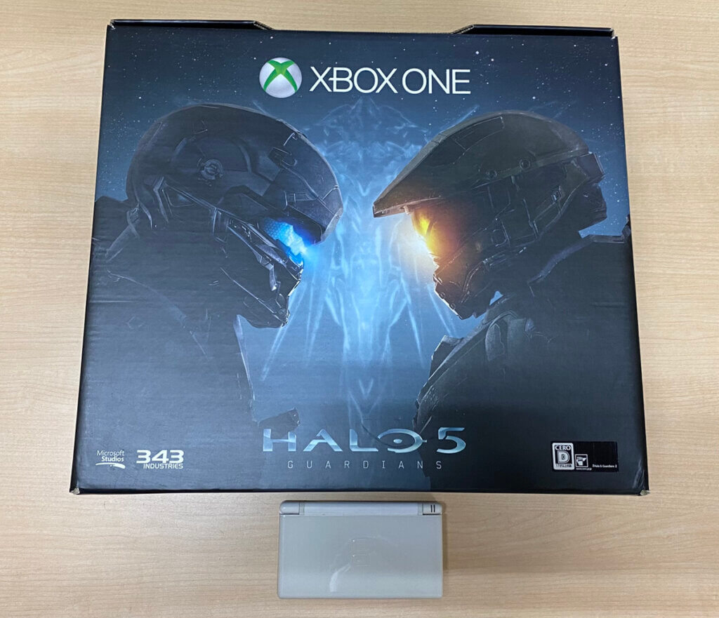 XboxOne『Halo 5 ： Guardians』リミテッド エディション、DSLite 本体を計2点買取しました！