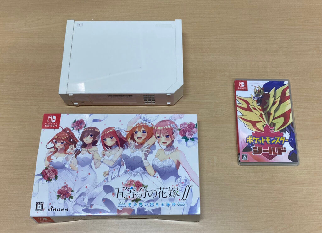 Wii 本体、ソフトを計3点買取しました！