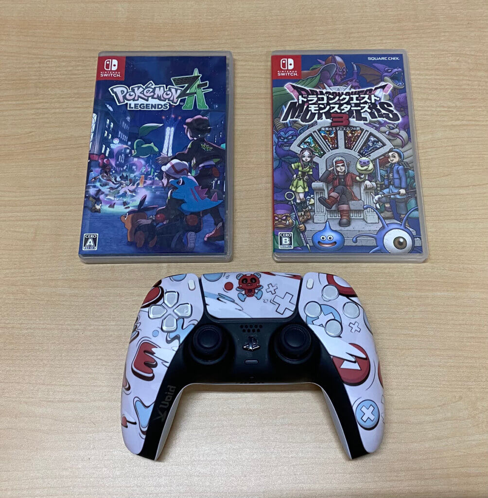 コントローラー、ソフトを計3点買取しました！