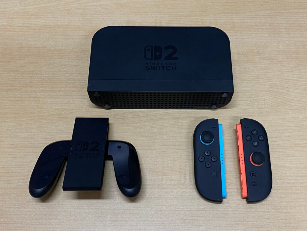 Joy-Con 2、Nintendo Switch 2 ドックセット、Joy-Con 2 ジョイコングリップ 充電なしを計4点買取しました！