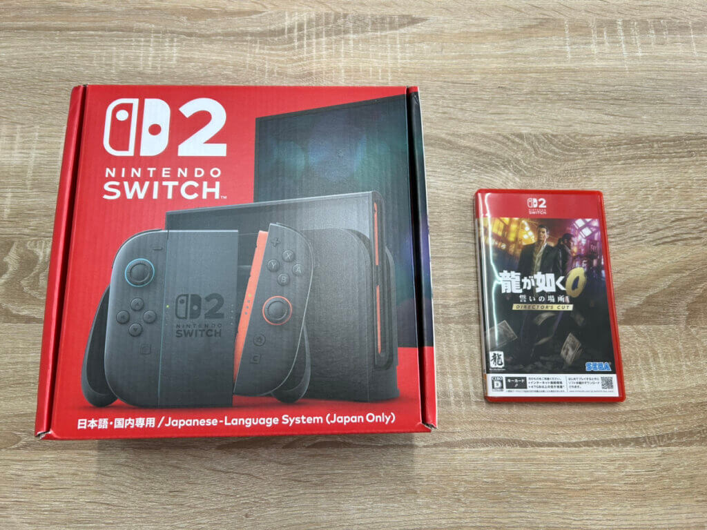 Switch2本体、Switch2ソフトを計2点買取しました！