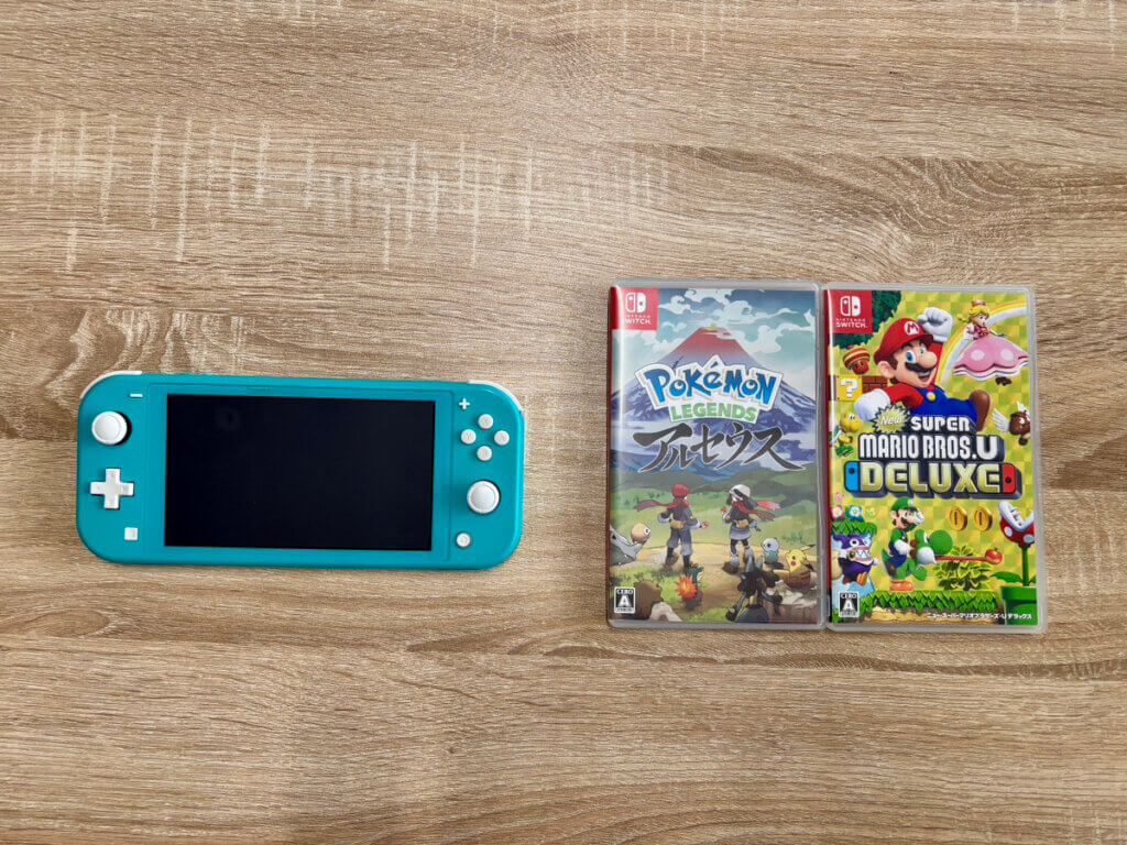 Switch本体、Switchソフトを計3点買取しました！