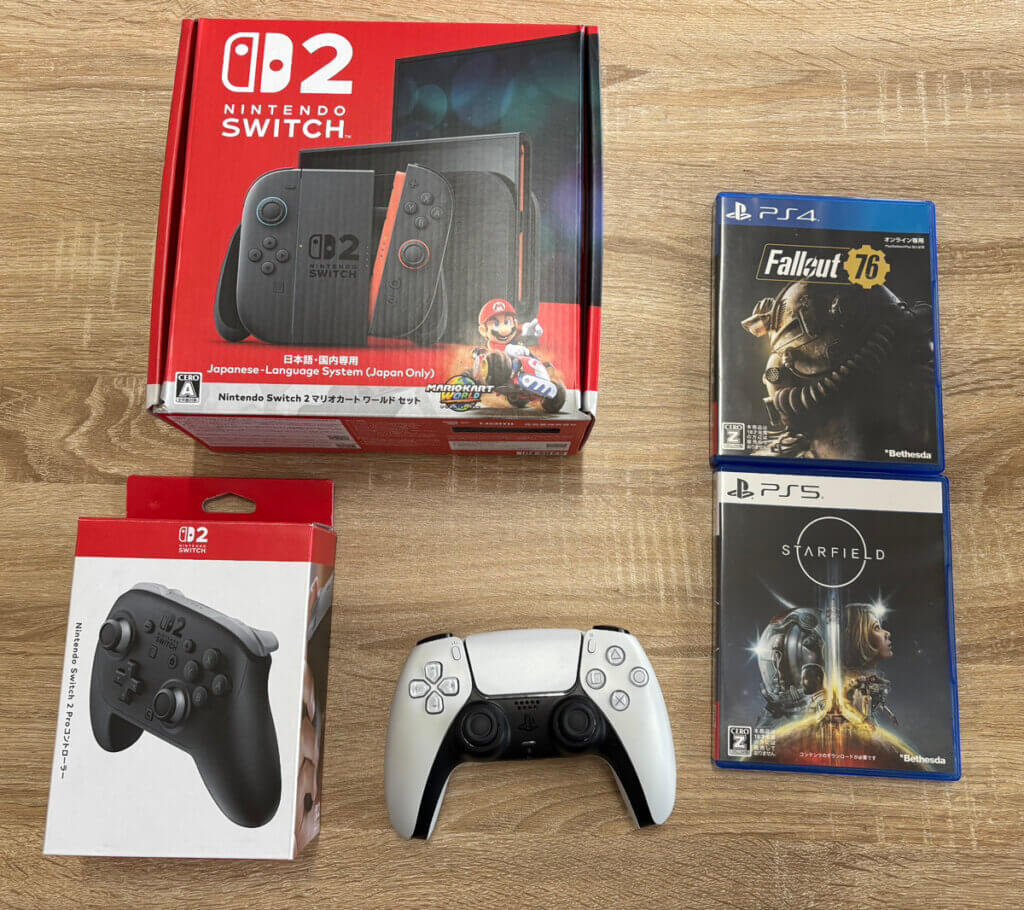 Switch2 本体、コントローラー、ソフト等を買取しました！