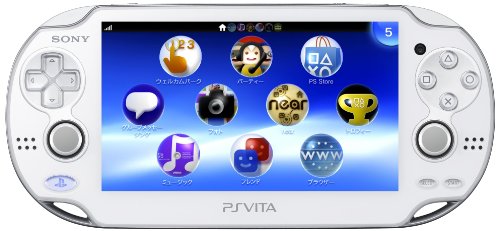 PlayStation Vita (プレイステーション ヴィータ) 3G/Wi‐Fiモデル クリスタル・ホワイト (限定版) (PCH-1100 AB02)